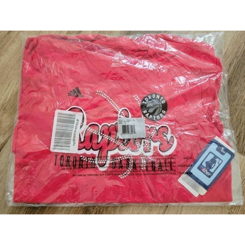 Adidas Girls Extra Large NBA Toronto Raptors T Shirt - Picture 8 of 9